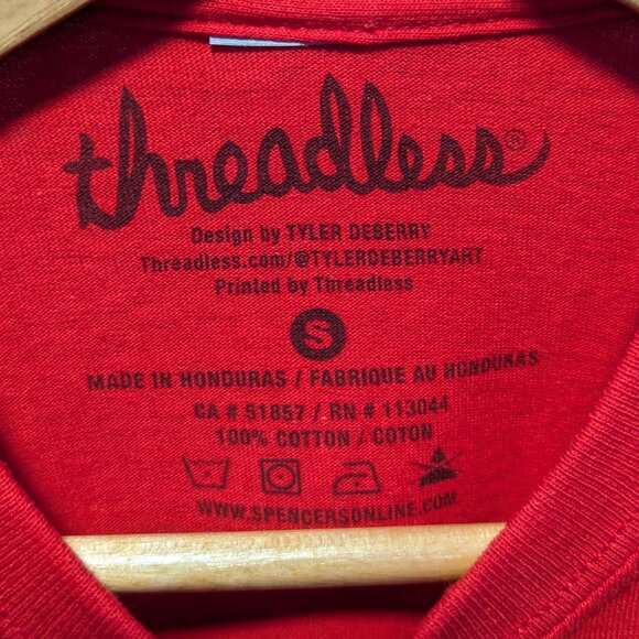 Threadless Tyler Deberry Japaneese Samurai Woman Succubus T-Shirt - Picture 3 of 3